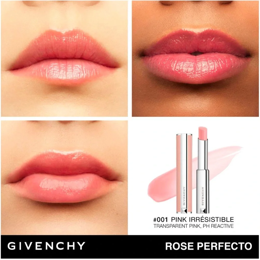 🌸 GIVENCHY The Prisme Libre Blush & Perfecto Mini Lip Balm Set - Picture 3 of 5